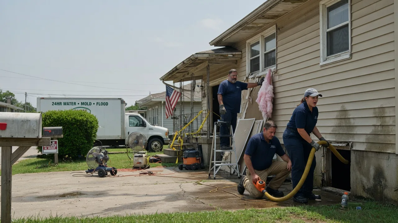 Water Damage Repair in Tuscola, IL near me